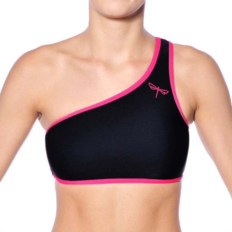 Carmen sports bra Sports bra Dragonfly XS black / pink