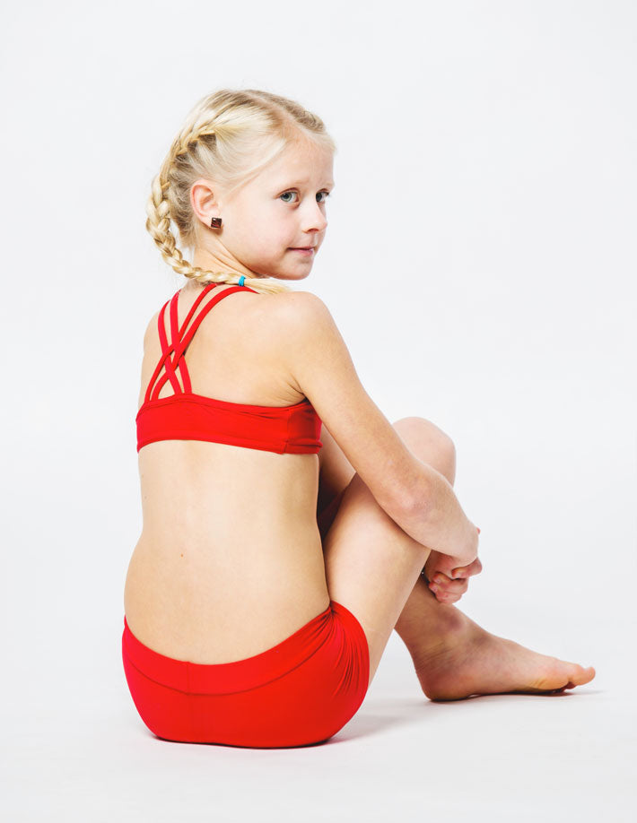 Xenia top Jr Activewear Dragonfly red